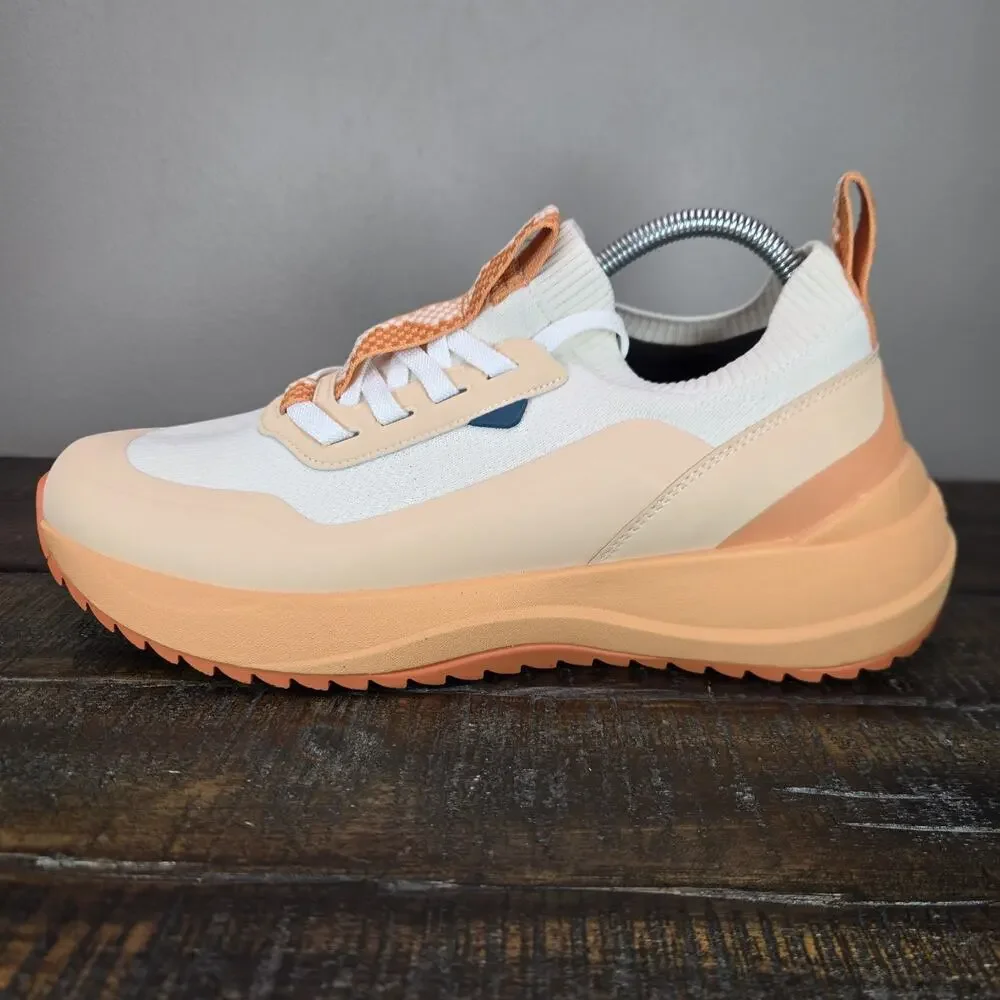 Vessi Stormburst Lowtop Womens Size 10 Waterproof Shoes Sneakers Hiking Sunstone